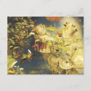 Vintage Faerie Postcard