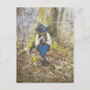 Vintage Faerie Postcard