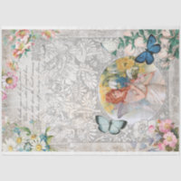 Vintage Fairies, Elves & Butterflies Decoupage