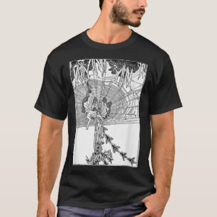 Vintage Fairies Gothic Fairycore Aesthetic Goth Fa T-Shirt