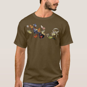 Vintage Fairy Butterflies Fairycore Aesthetic Clot T-Shirt