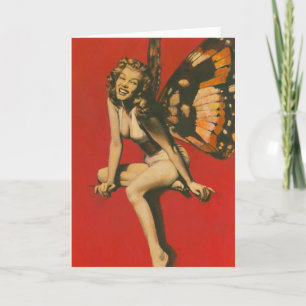 Vintage Fairy Greetings card