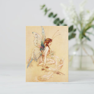 Vintage Fairy Postcard