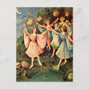 Vintage Fairy Postcard