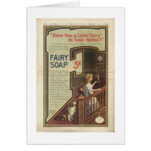 Vintage Fairy Soap Ad,