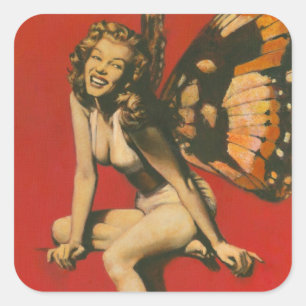 Vintage Fairy Sticker