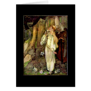 Vintage Fairy Tale Card