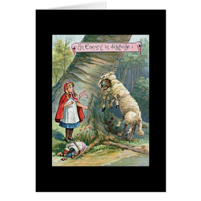 Vintage Fairy Tale Card (Front)