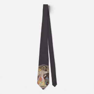 Vintage Fairy Tale, Cinderella and Fairy Godmother Tie