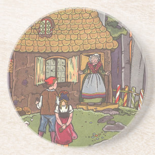 Vintage Fairy Tale, Hansel and Gretel by Hauman Coaster