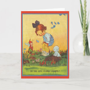 Vintage Fairy Tale Note Card