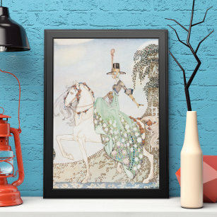 Vintage Fairy Tale, Princess Minette, Kay Nielsen Poster
