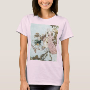 Vintage Fairy Tale Sleeping Beauty by Edmund Dulac T-Shirt