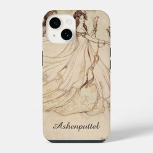 Vintage Fairy Tales, Cinderella by Arthur Rackham iPhone 14 Case