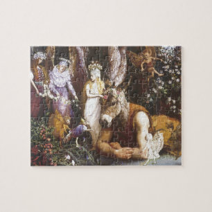 Vintage Fairy Titania and Bottom Jigsaw Puzzle