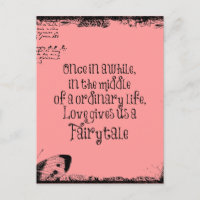 Vintage Fairytale Love Quote
