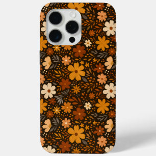 Vintage Fall Floral Pattern – Autumn Flowers iPhone 15 Pro Max Case