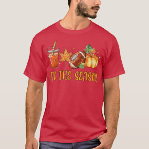 Vintage Fall Vibes Tis The Season Autumn Thanksgiv T-Shirt