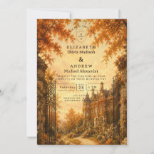 Vintage Fall Wedding