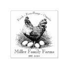 Vintage Family Farm Chicken Egg Carton