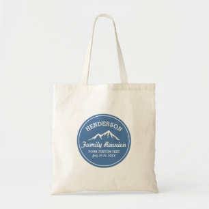 Vintage Family Reunion Trip Cool Mountain Peaks Tote Bag