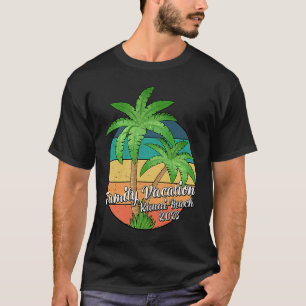 Vintage Family Vacation 2023 Hawaii Kauai Beach T-Shirt