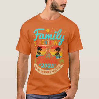 Vintage Family Vacation Florida 2025 Florida Group T-Shirt