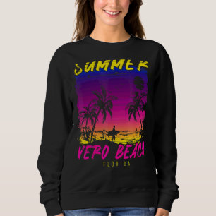 Vintage Family Vacation Florida Summer Vero Beach Sweatshirt