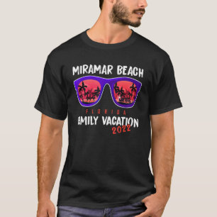 Vintage Family Vacation Florida Sunglasses Miramar T-Shirt