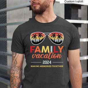 Vintage Family Vacation Making Memories Together T-Shirt