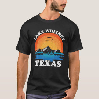 Vintage Family Vacation Retro Texas Whitney Lake T-Shirt