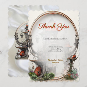 Vintage Fantasy Art Thank You Card