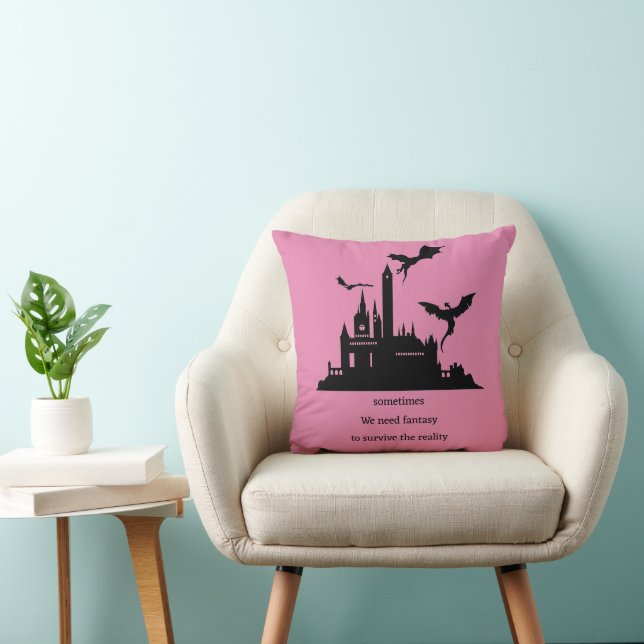 Vintage Fantasy  Dragon  Cushion (Chair)