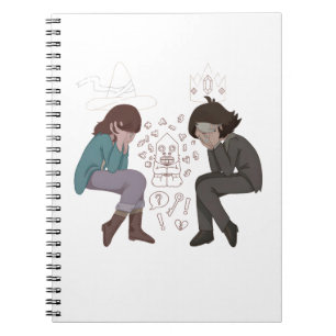 Vintage Fantasy Story Notebook