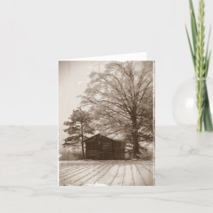 Vintage Farm Notecard