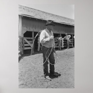 Vintage Farm Security Administration Print