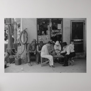 Vintage Farm Security Administration Print