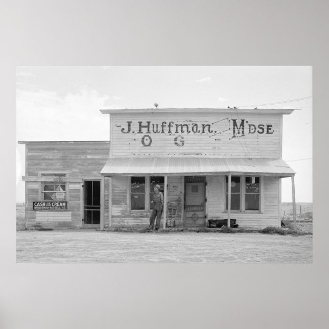 Vintage Farm Security Administration Print (Front)