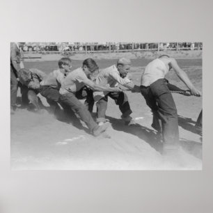 Vintage Farm Security Administration Print