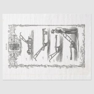 Vintage Farming Gardening Tools Catalogue Decoupag Tissue Paper