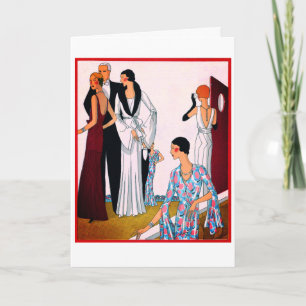 Vintage Fashion Card