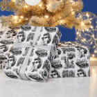 Vintage Fashion Girl Drawing