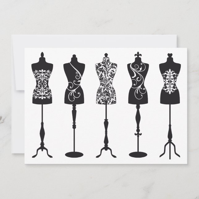 Vintage fashion mannequins (Front)