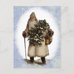 Vintage Father Christmas Postcard