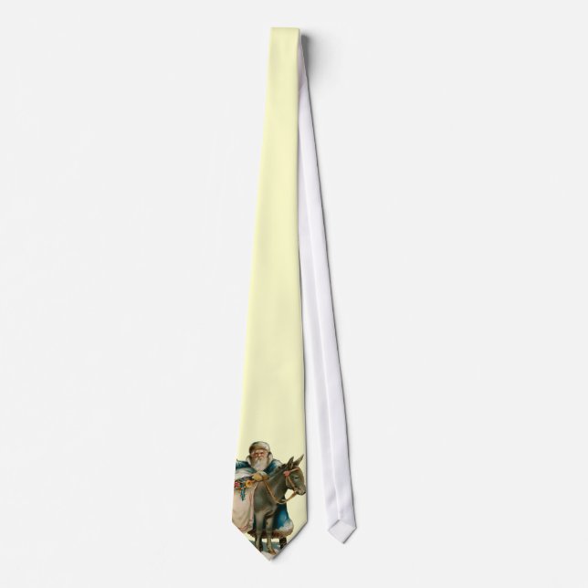 Vintage Father Christmas Tie (Front)