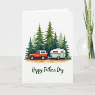 Vintage Fathers Day Trip Card