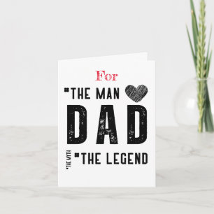 Vintage Fathers Holiday Card