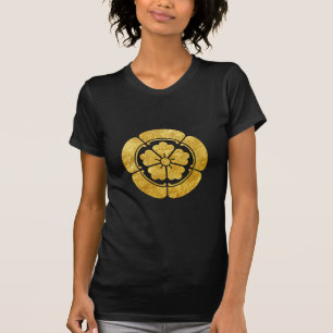 Vintage Faux Gold Oda Japan Mon Graphic T-Shirt