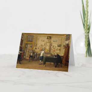 Vintage Fencing Note Card