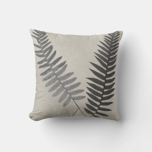 Vintage Ferns Cushion (Front)
